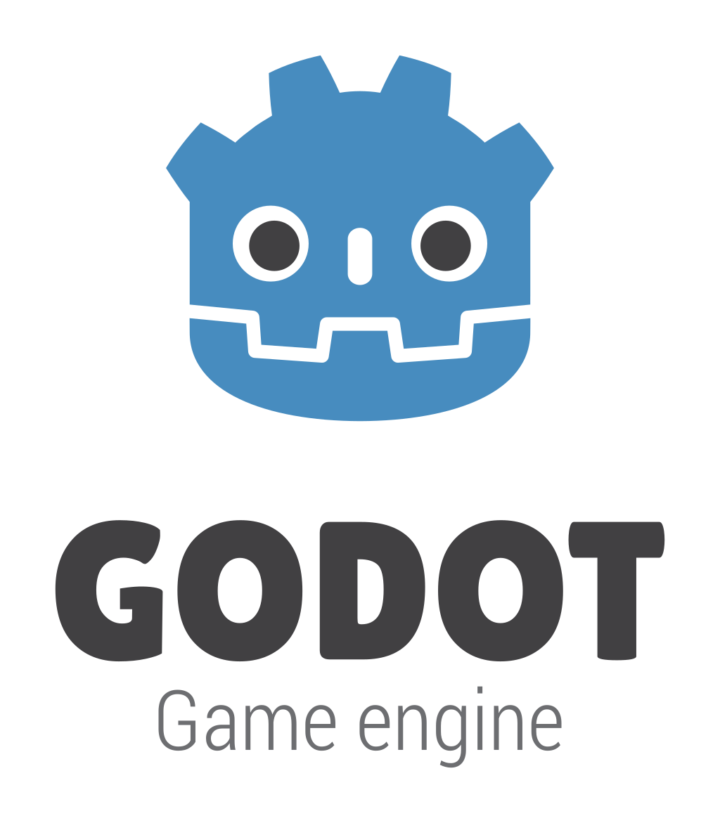Godot Engine logo (colored for light backgrounds)
