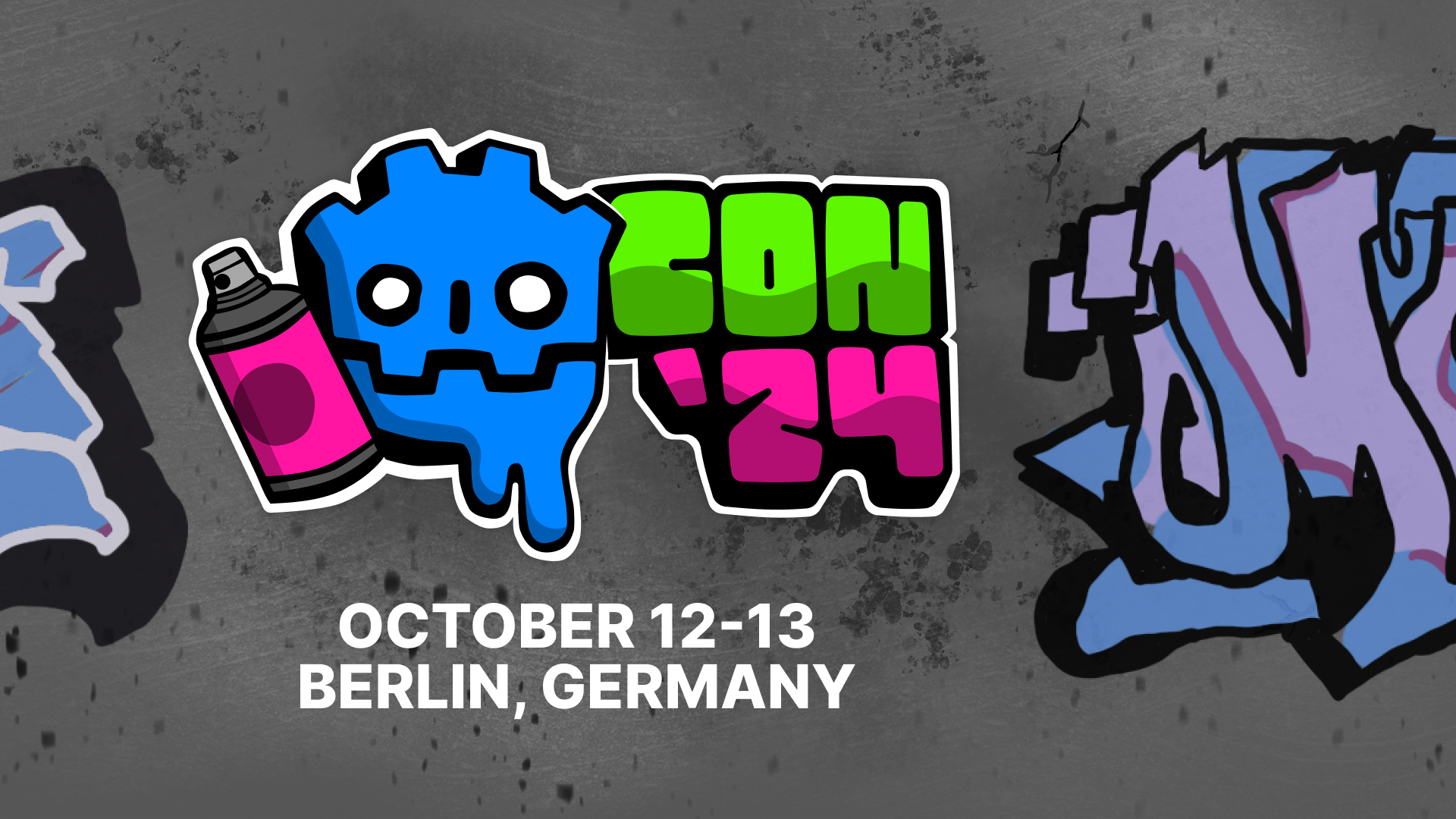 GodotCon Berlin 2024 event banner