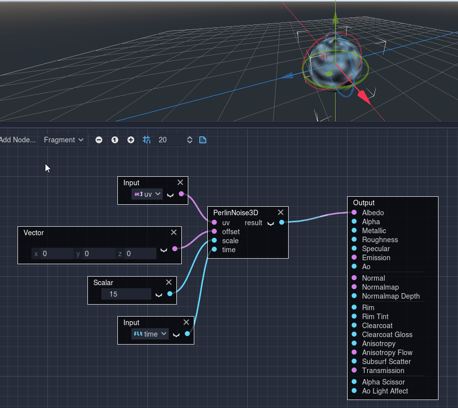Better workflow for the Visual Shader editor