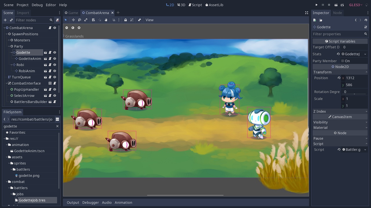 Godot canvas