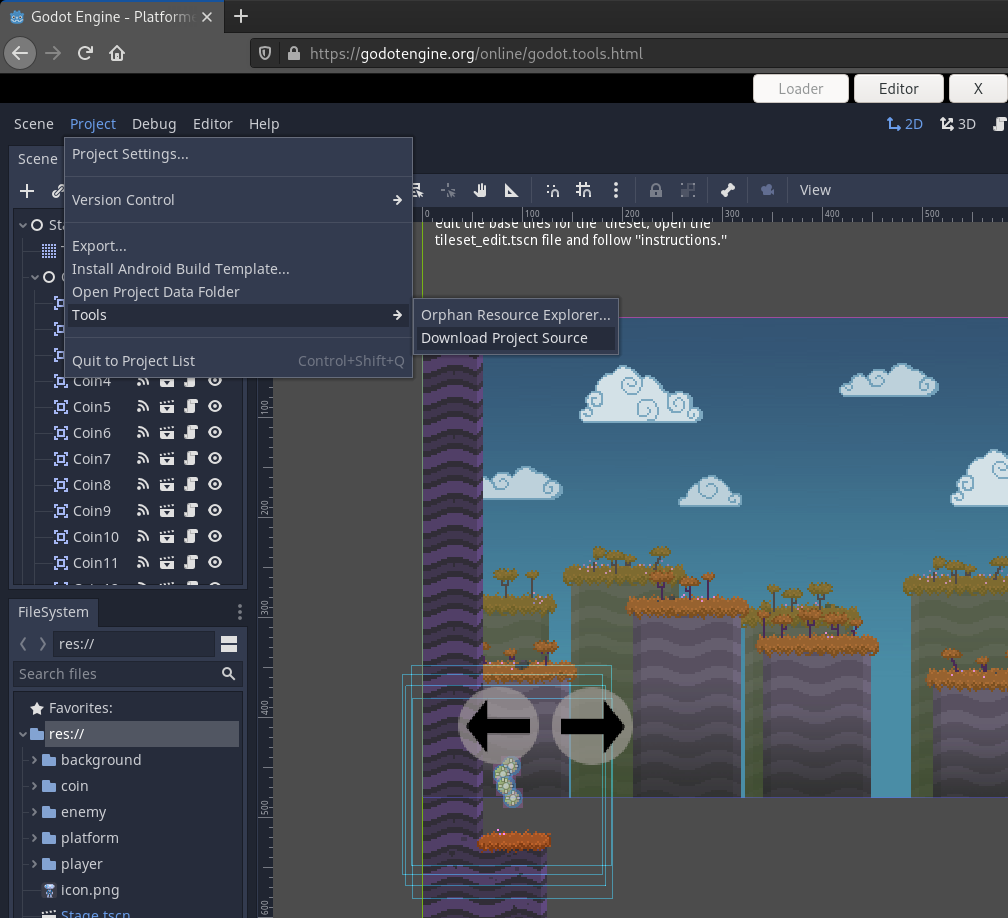 Godot Web export progress report #3