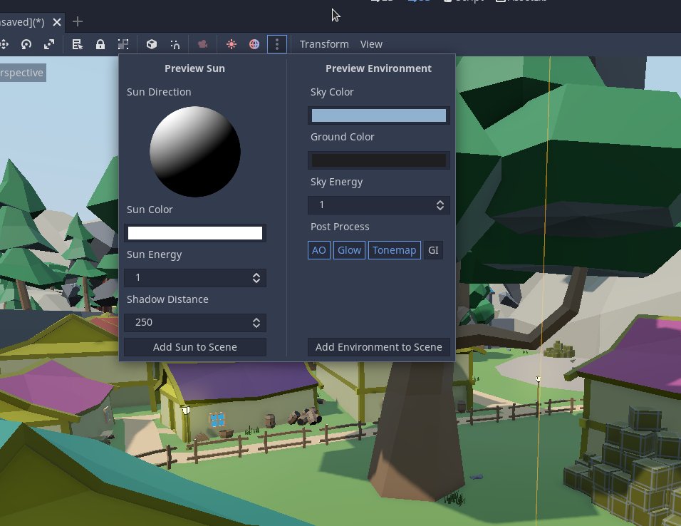 Godot editor