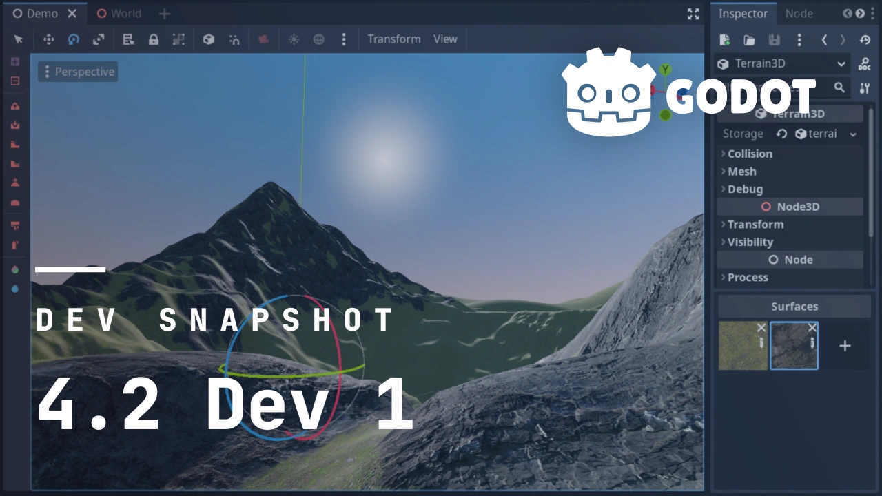 Terrain3D A tool for 3D terrain creation by Outobugi Games and Tokisan Games