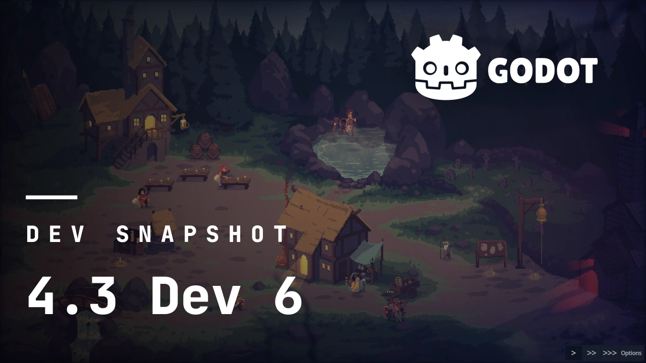 This is the last dev snapshot before entering the beta phase for Godot 4.3, which means that we now consider 4.3 feature complete! This one is particu