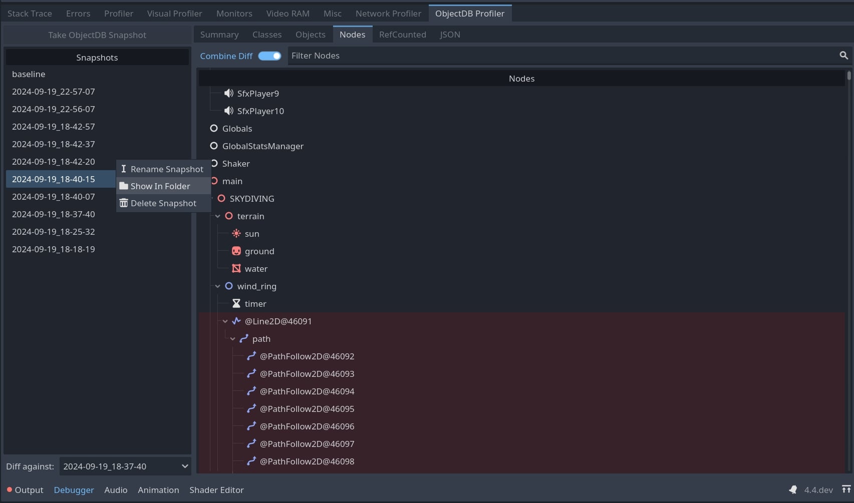ObjectDB Profiler