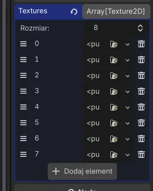 Original inspector array display