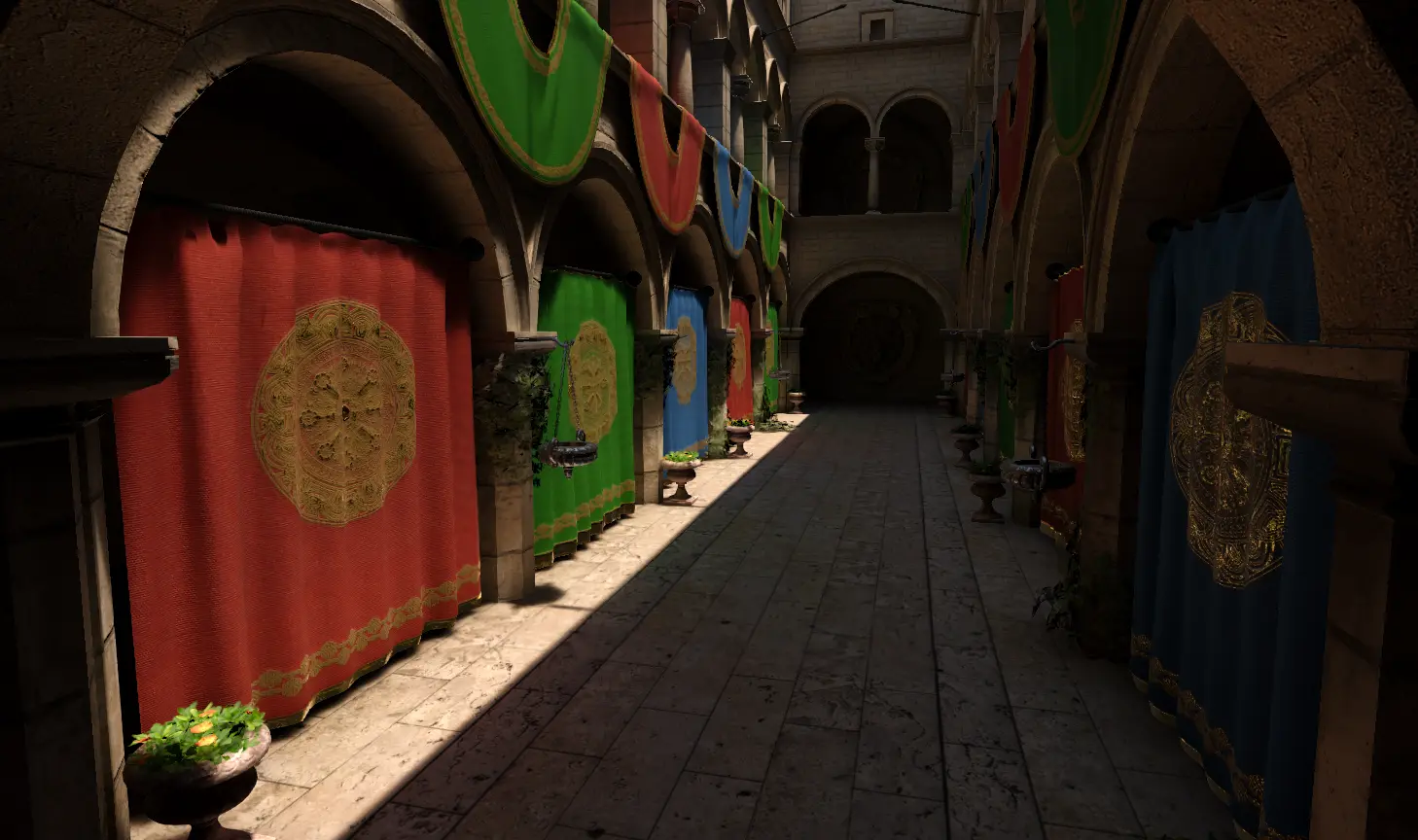 The first showcase of a scene directional lightmap specular light disabled