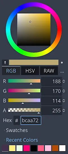 Anyone know how to access the editor color picker via plugin/code? : r/godot