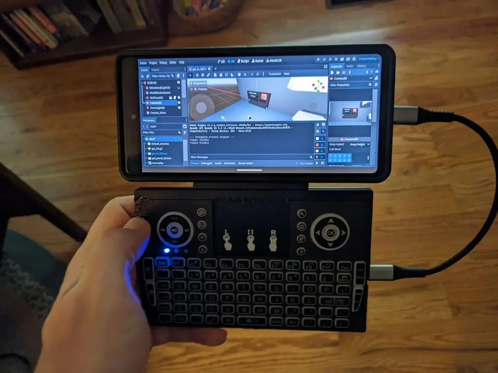 Android editor on phone