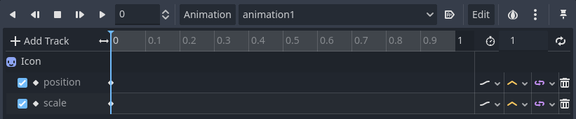 animations with unmatched track count 1
